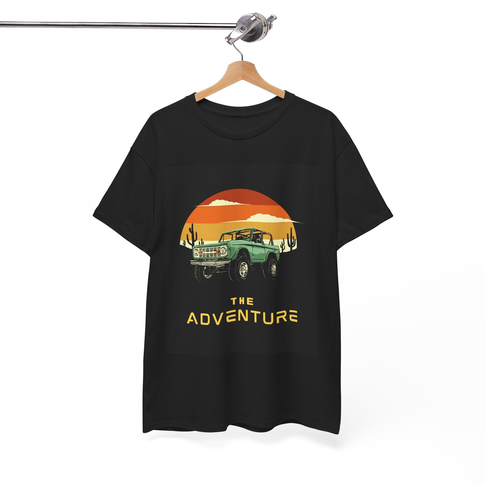 Adventure Truck T-Shirt — Vintage Sunset Off-Road Tee