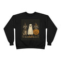 Cute Ghost & Pumpkin Costume Crewneck