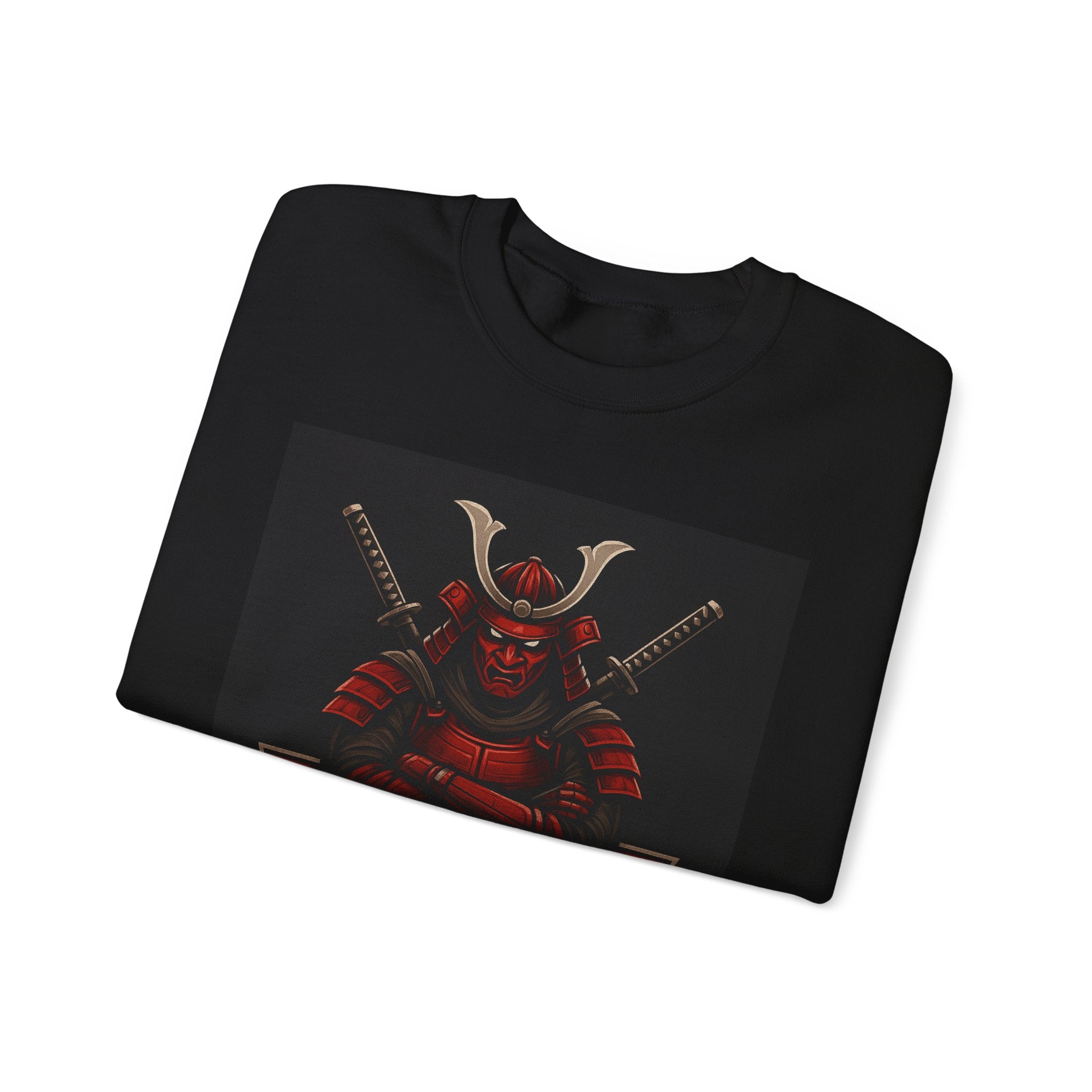 Samurai Crewneck Sweatshirt — Zynova Tees Logo