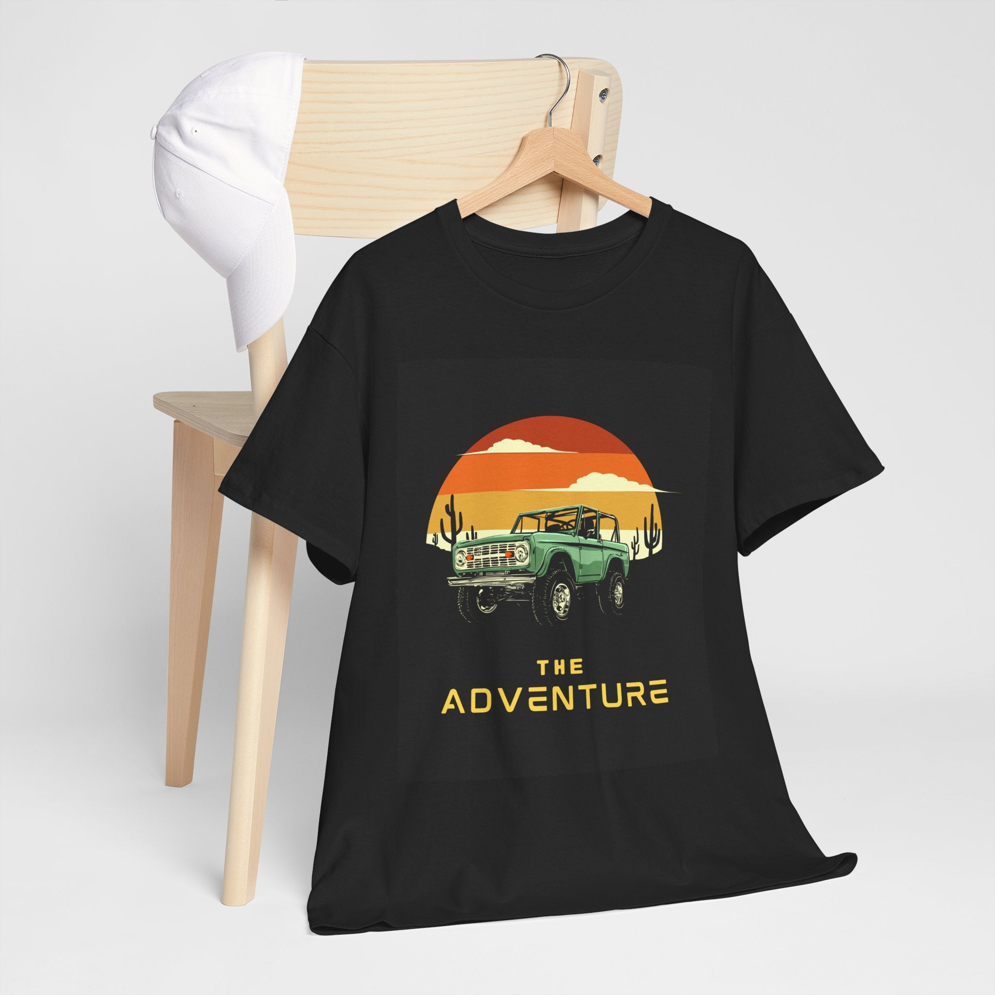 Adventure Truck T-Shirt — Vintage Sunset Off-Road Tee
