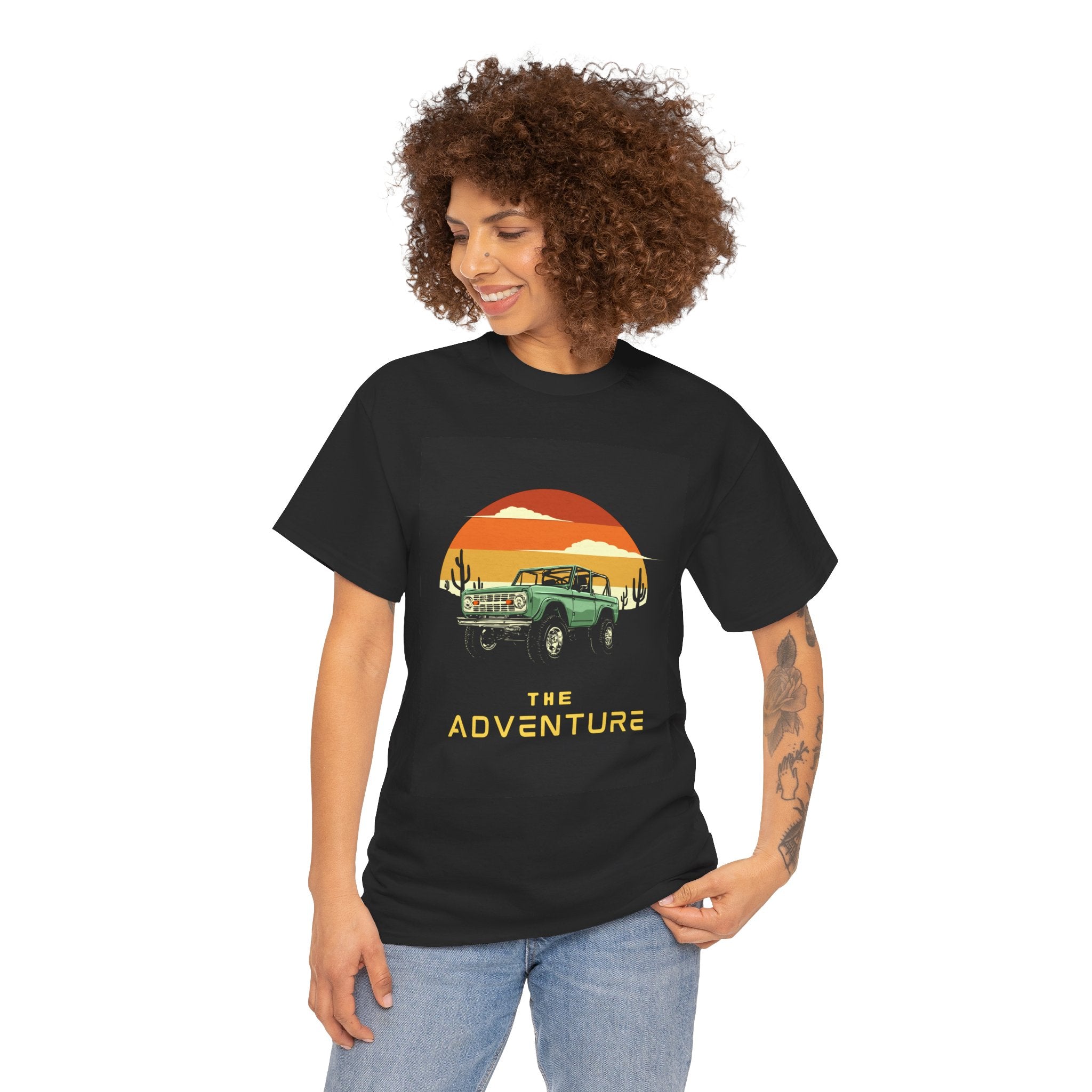 Adventure Truck T-Shirt — Vintage Sunset Off-Road Tee