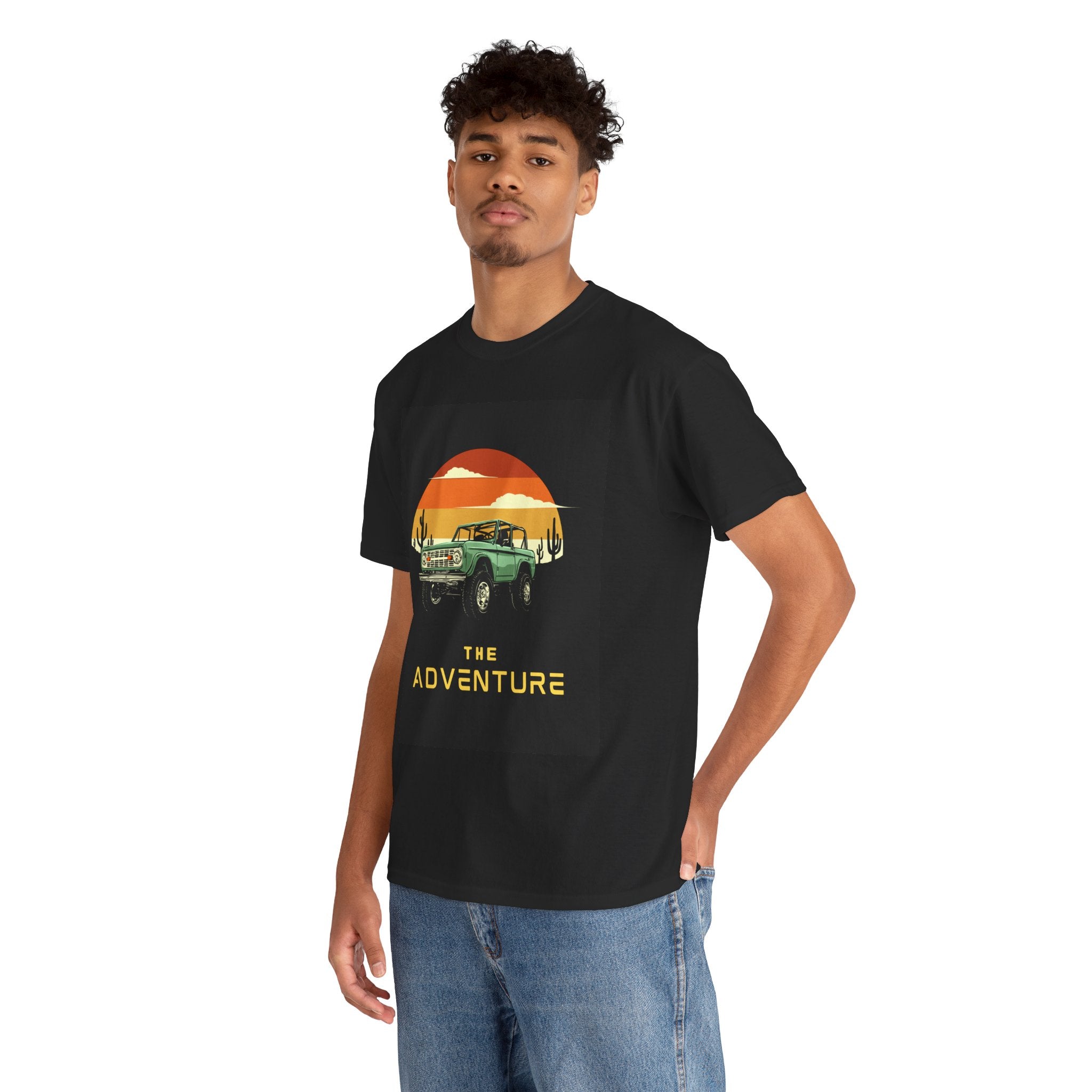 Adventure Truck T-Shirt — Vintage Sunset Off-Road Tee