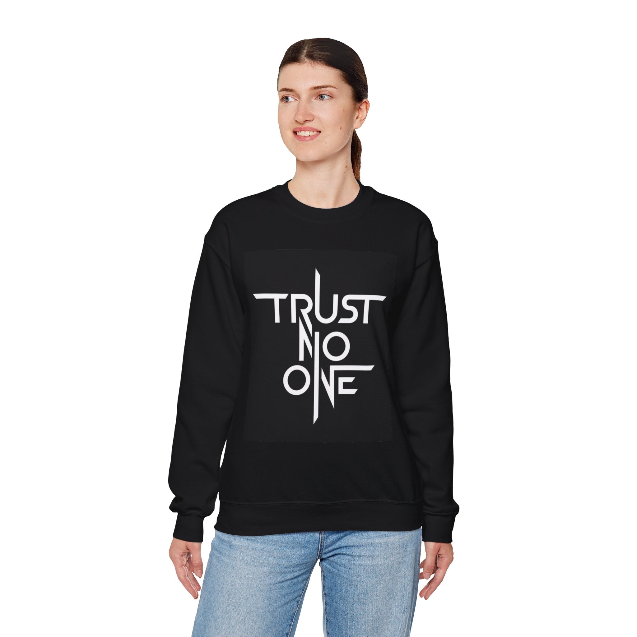 Trust No One Crewneck Sweatshirt