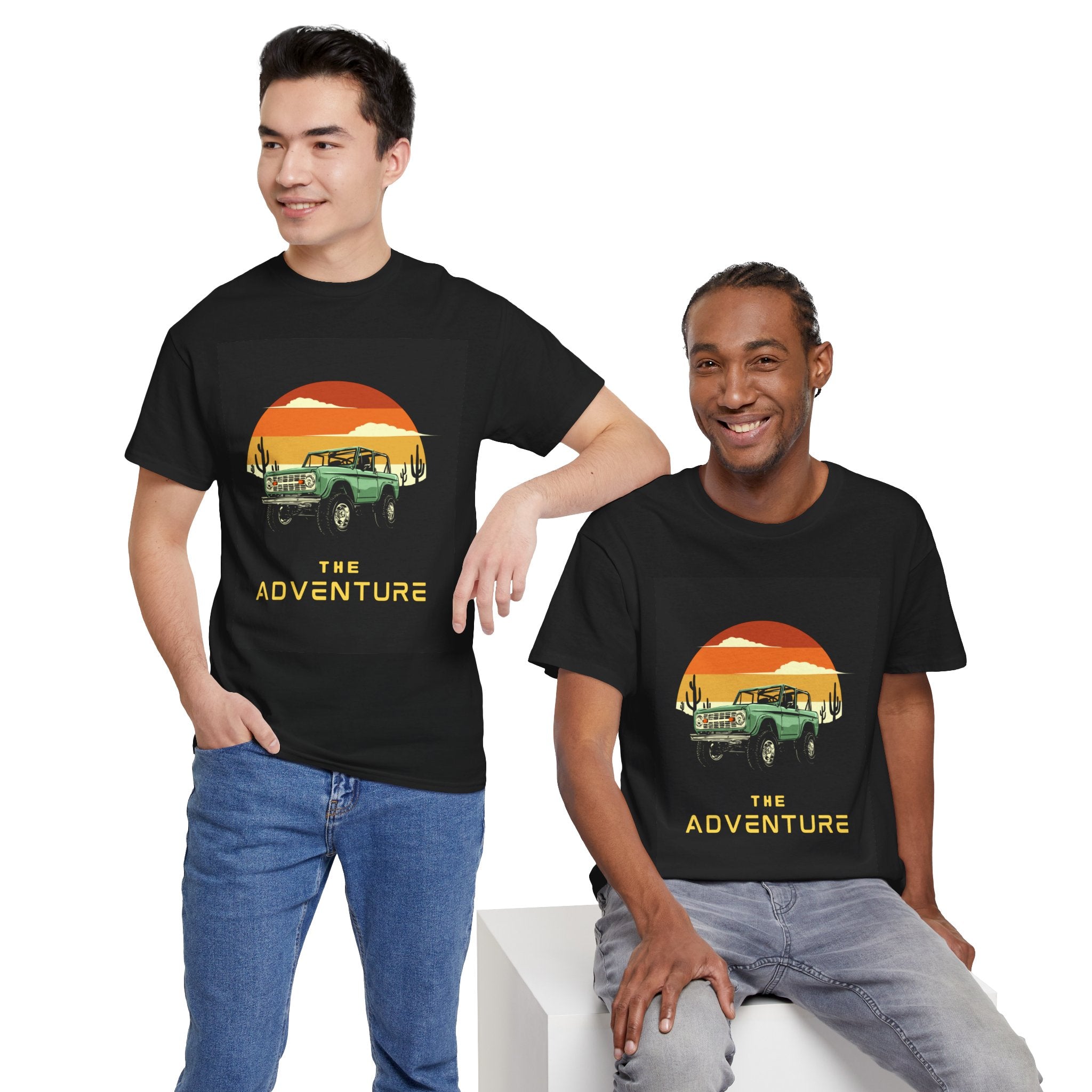 Adventure Truck T-Shirt — Vintage Sunset Off-Road Tee