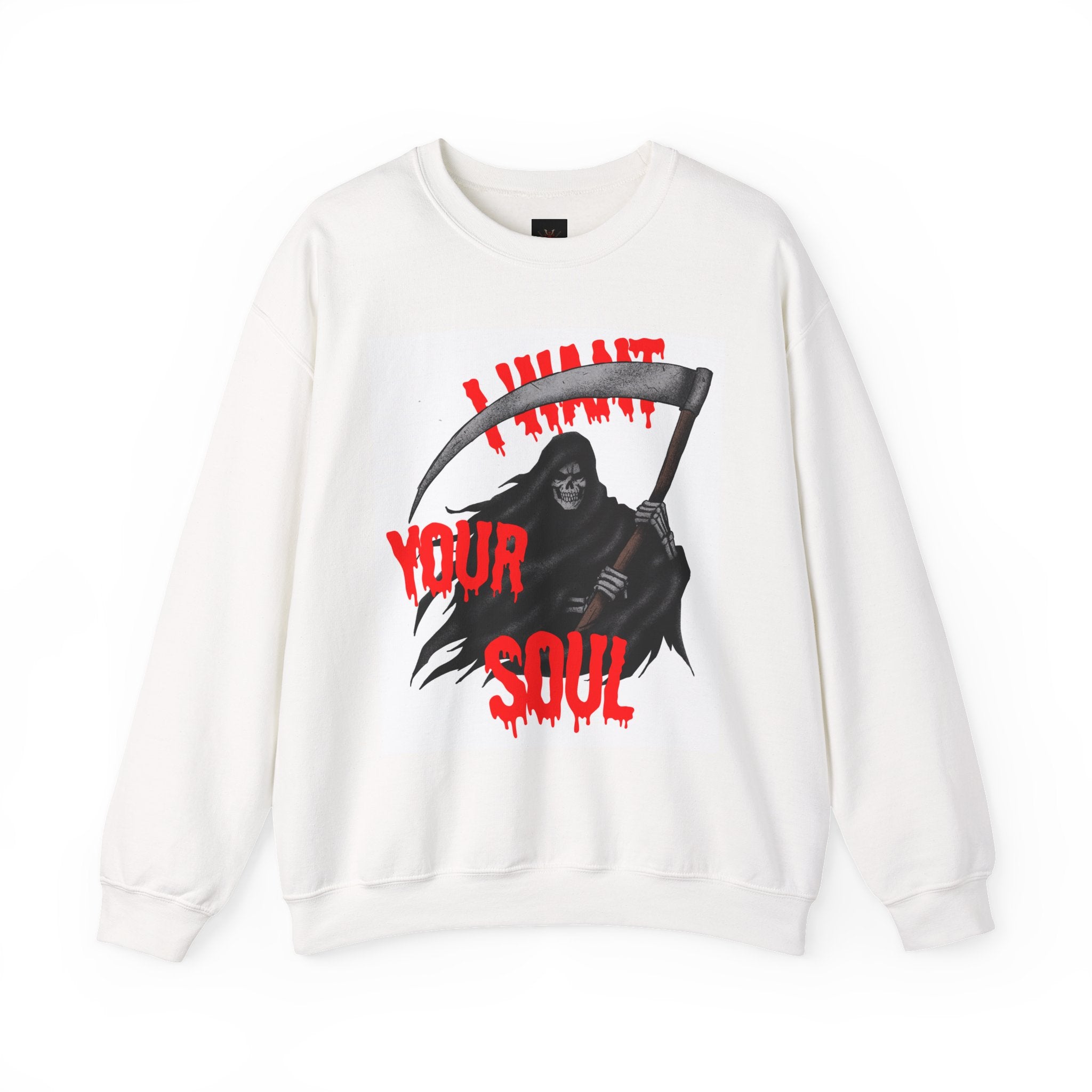 Grim Reaper "I Want Your Soul" Crewneck Sweatshirt