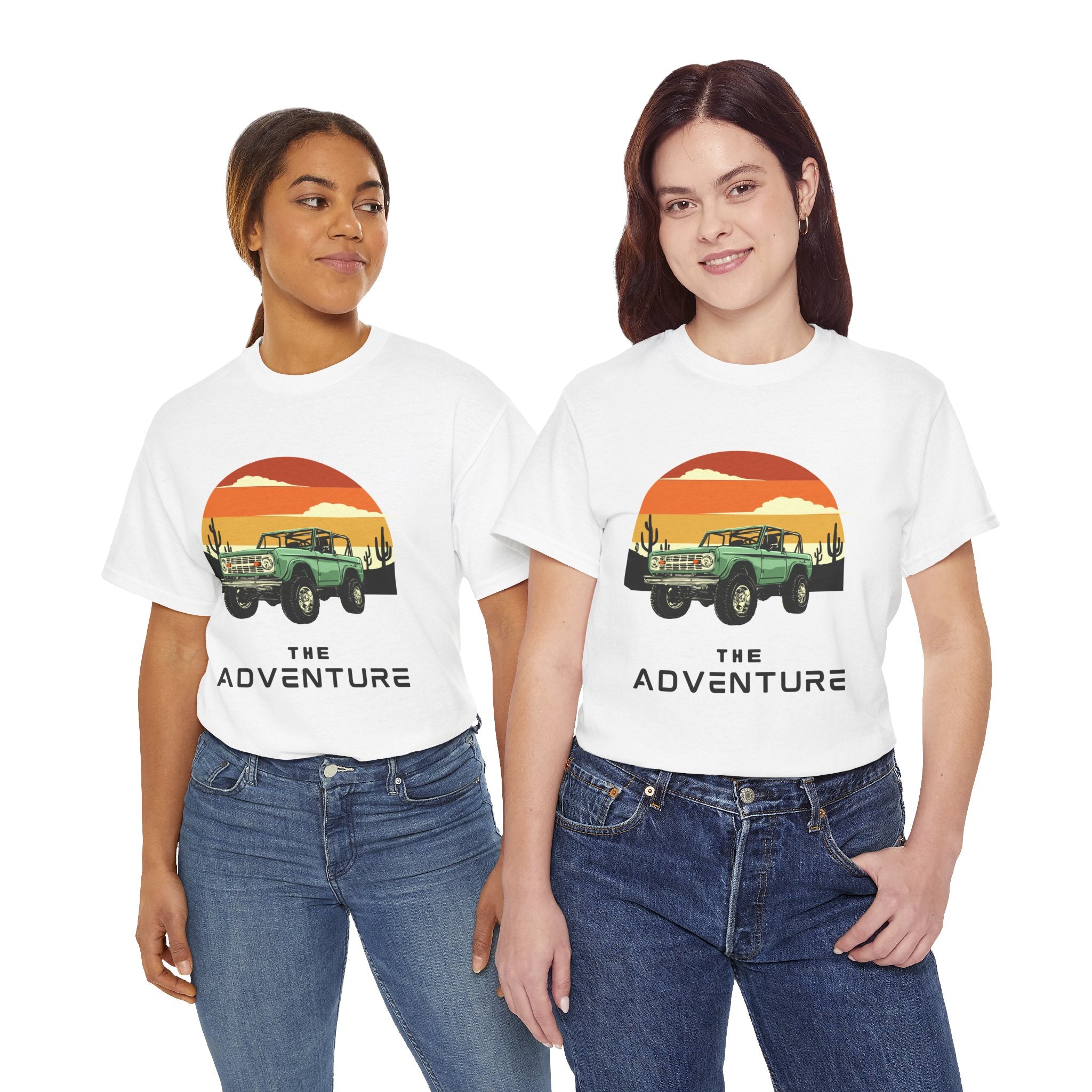 Adventure Vintage Truck T‑Shirt — Retro Sunset Off‑Road Tee