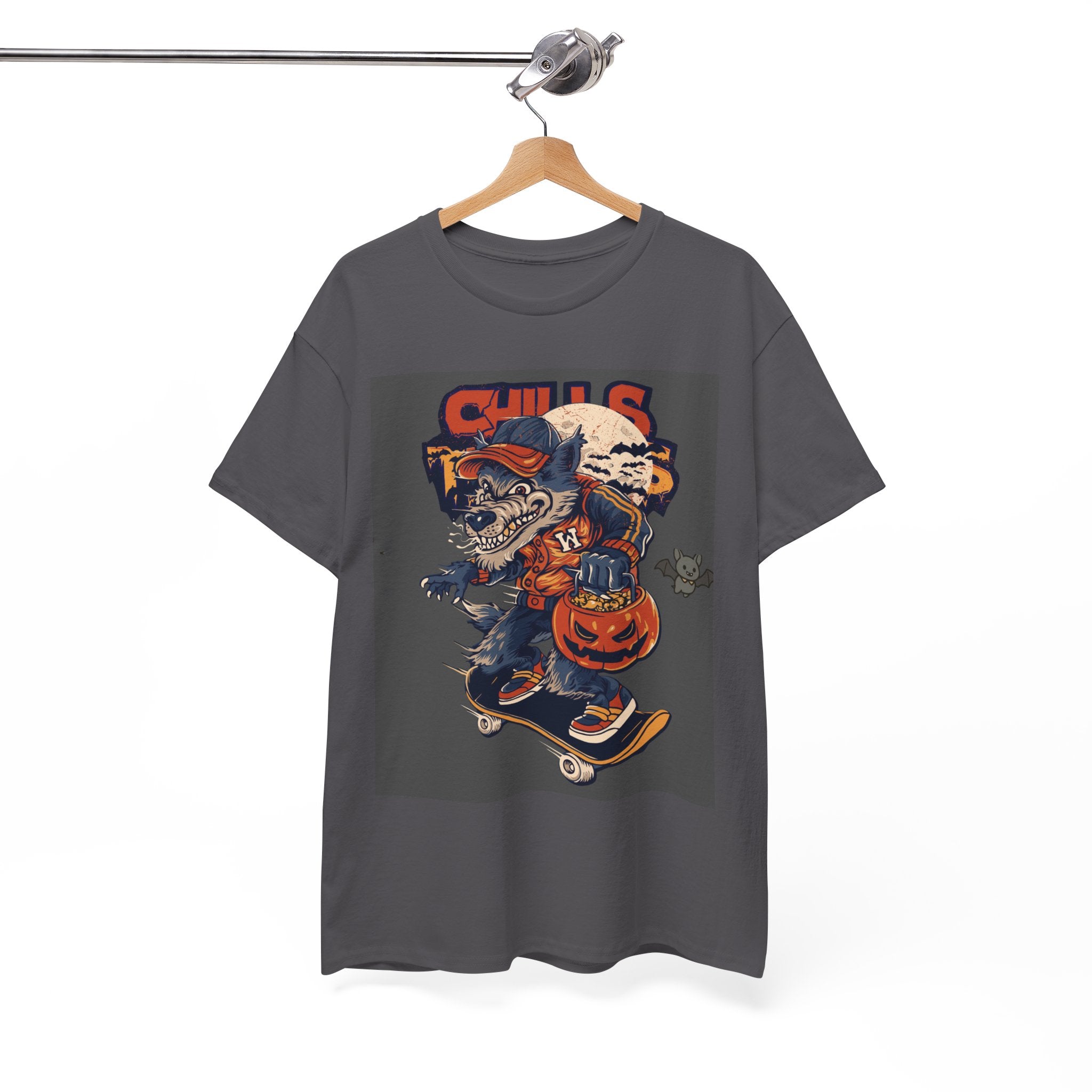 Trick-or-Treat Pumpkin Skateboard Tee