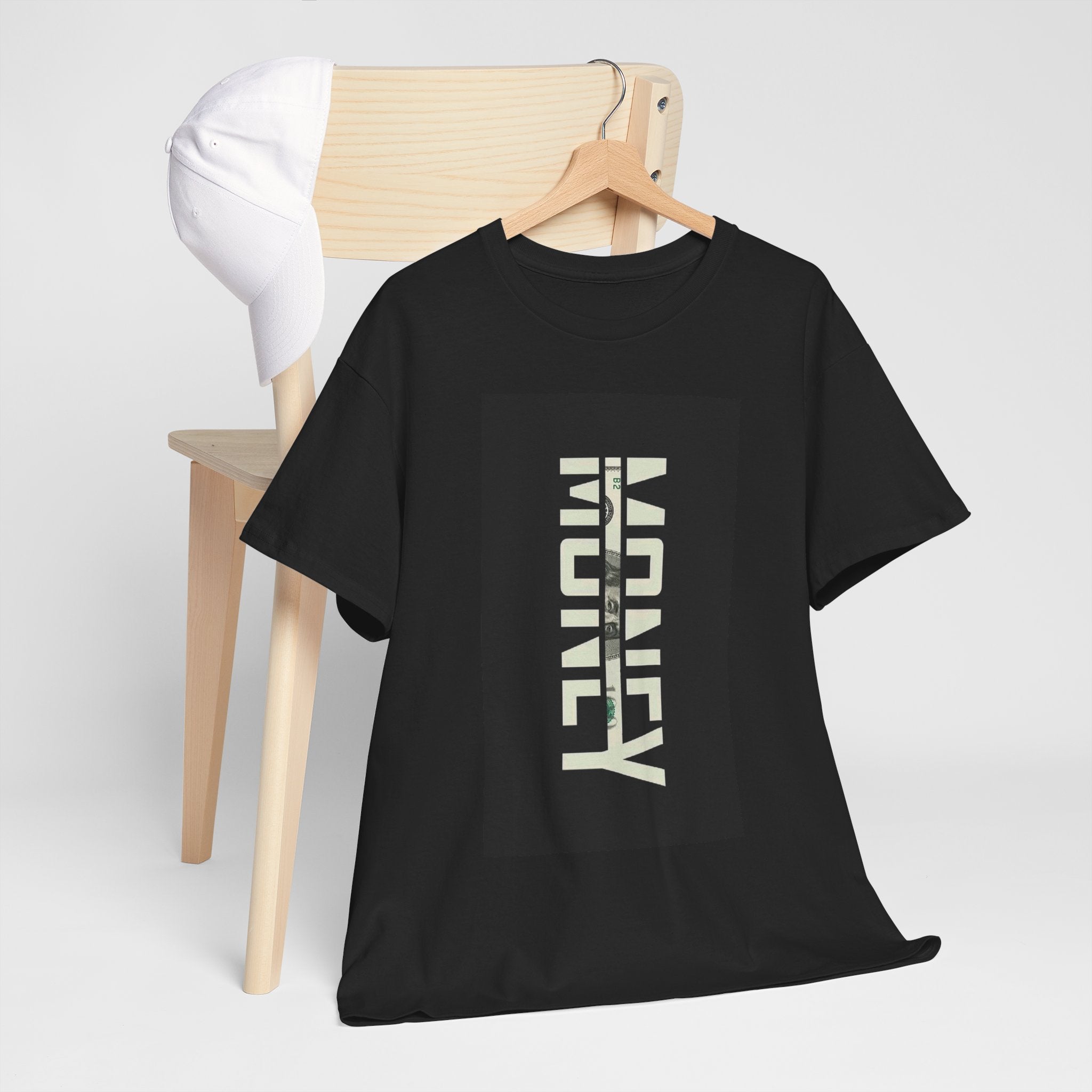 T-Shirt — Vertical 'MONEY'